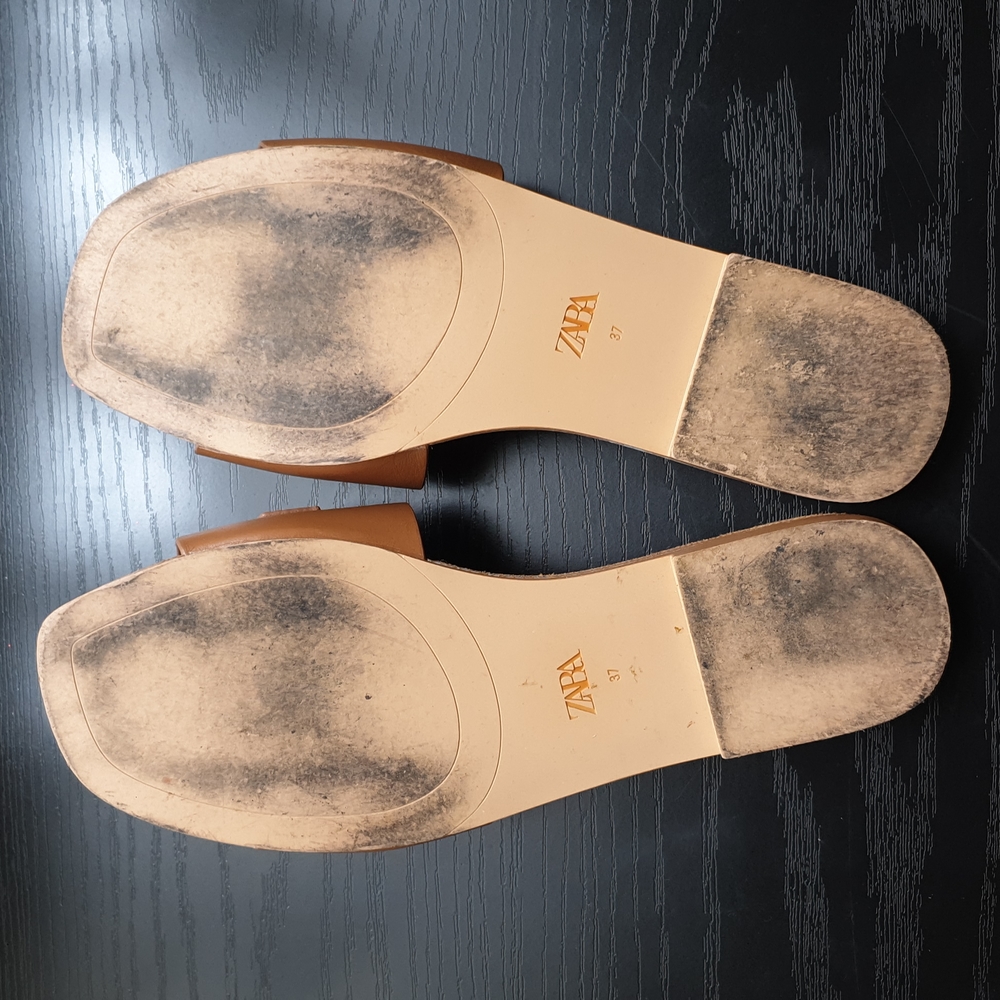 Zara shoes / slides / flats - Picture 4 of 4